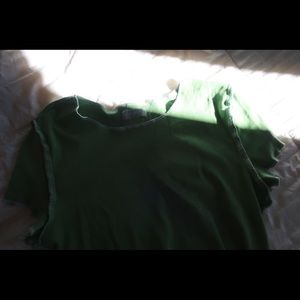 ☀︎︎︎Green crop top ☀︎︎